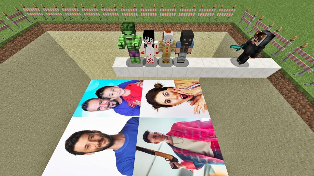 ÖLÜRSEN YOUTUBER ÇUKURA DÜŞERSİN! 😱 - Minecraft