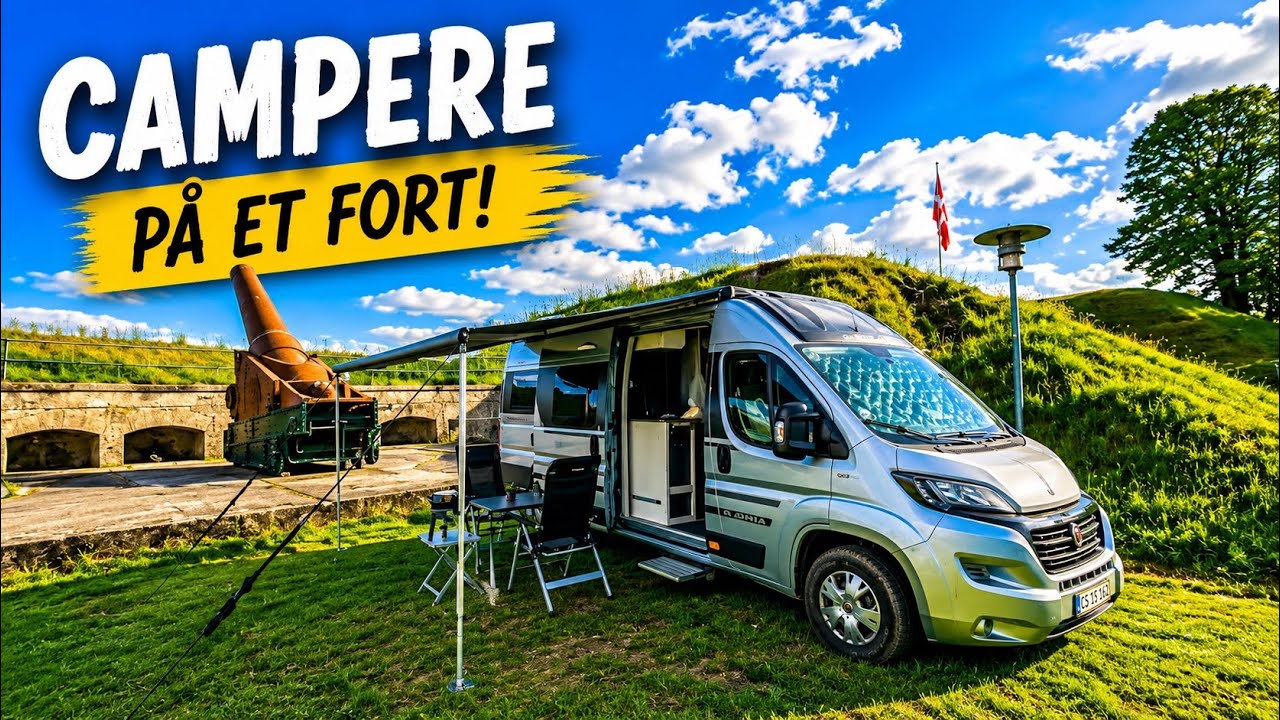 Charlottenlund Fort – Når historie møder campingliv