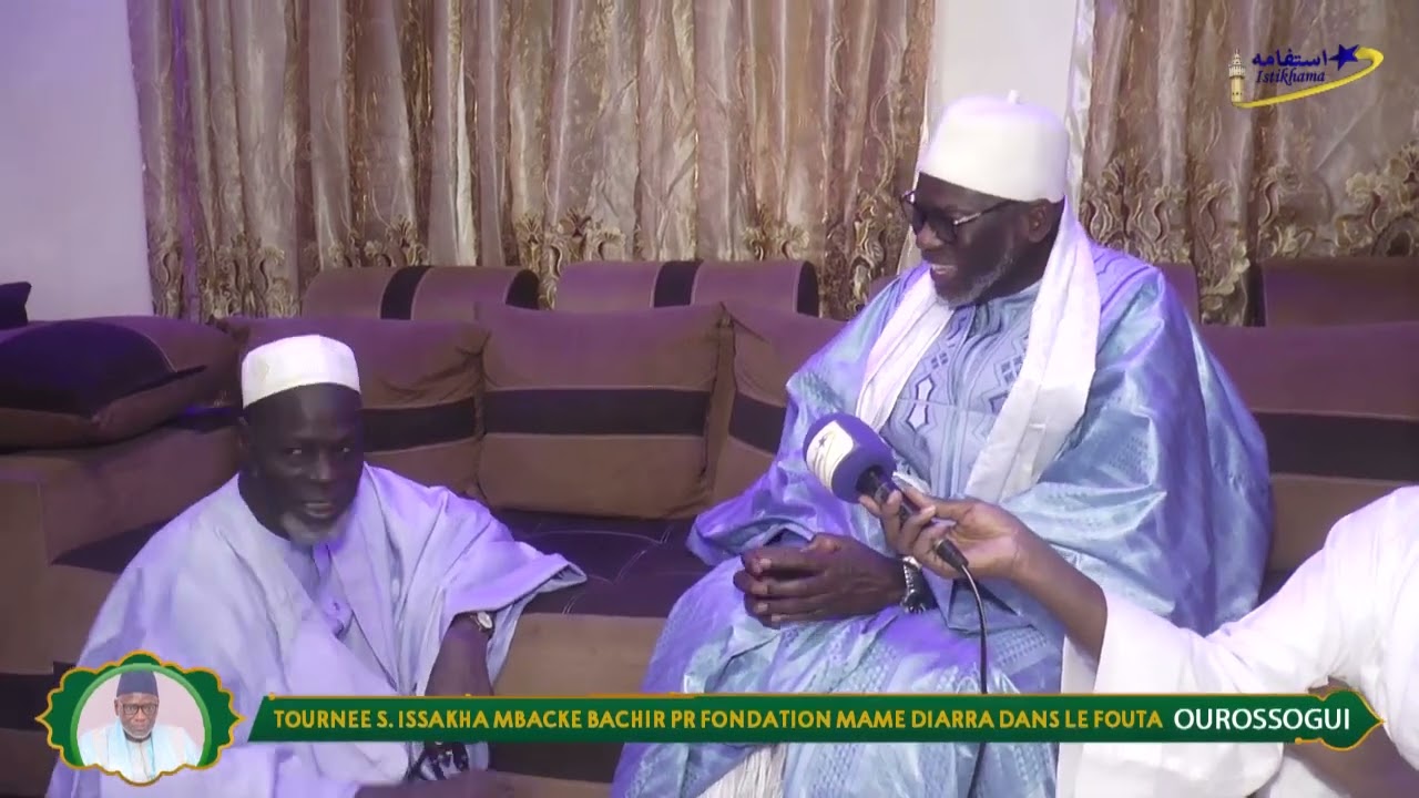 Tournée S. Issakha Mbacké Bachir dans le Fouta 2023 | Etape Ourossogui 6 Visite Thierno Samassa