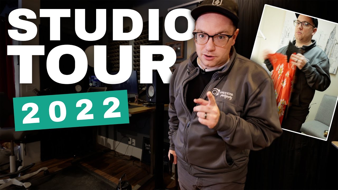 Portrait Photographer STUDIO TOUR