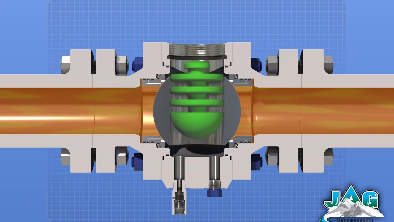 Pipeline Pig (Ball) Valve  - JAG Flocomponents