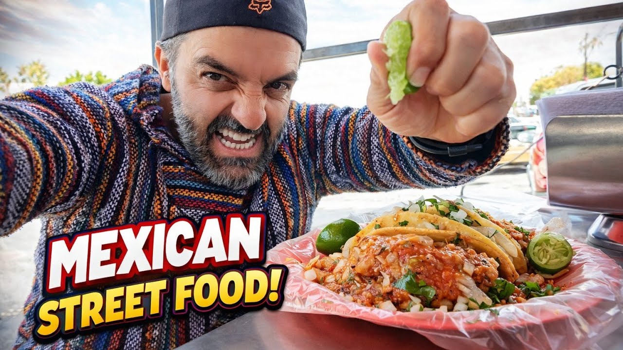 SPECIAL Street TACOS With Handmade Tortillas ON THE SPOT!!