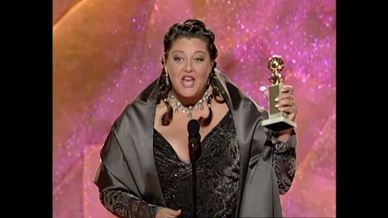 Camryn Manheim Wins Best Supporting Actress TV Series - Golden Globes 1999