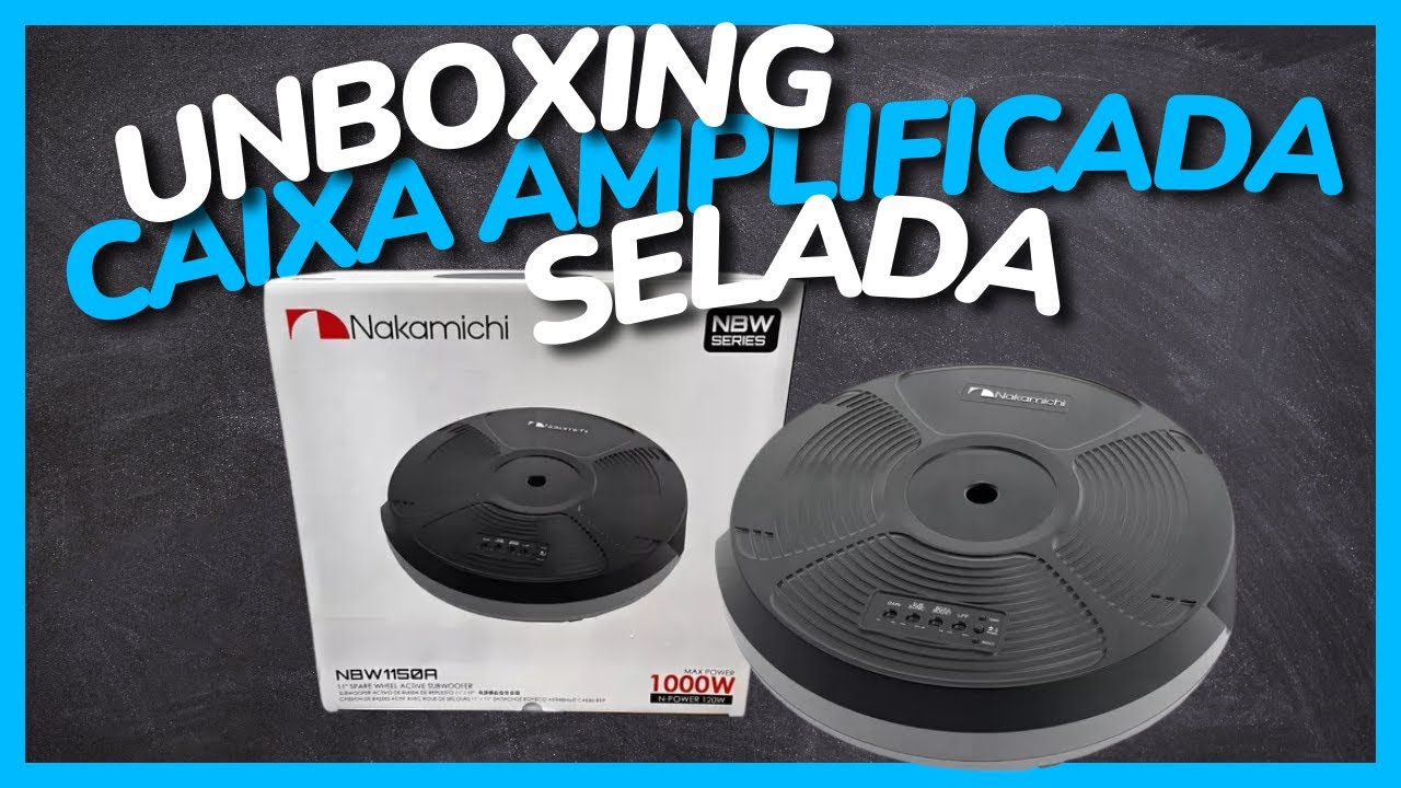 CAIXA AMPLIFICADA ATIVA SELADA 11