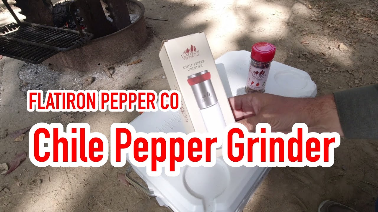 Flatiron Pepper Co Chile Pepper Grinder Review