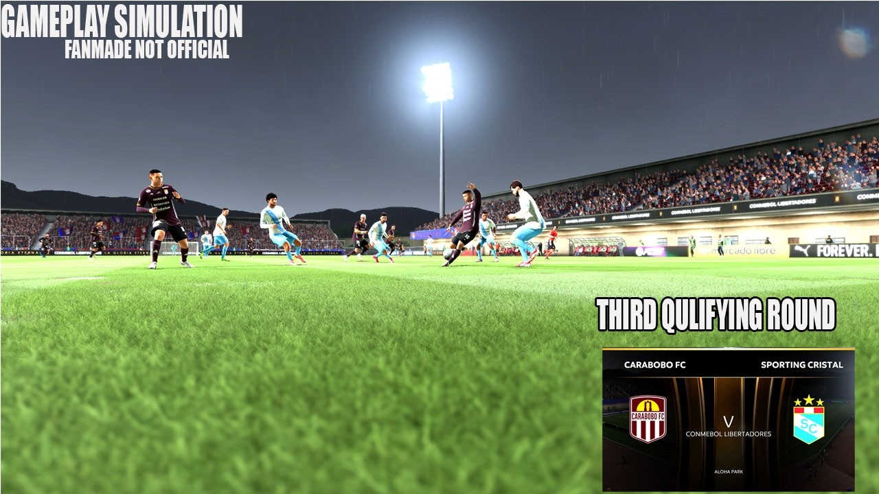 Carabobo FC vs Sporting Cristal | Third Qualifying Round | Libertadores Gameplay Simulation
