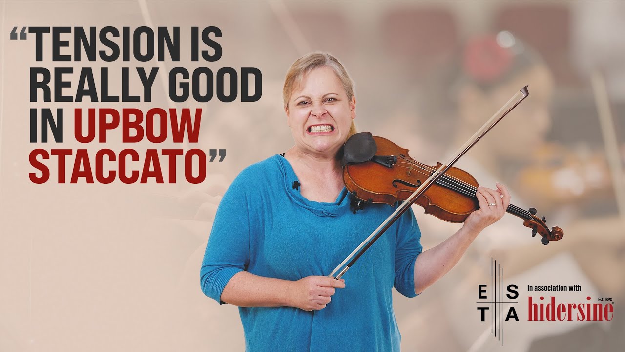 Embrace the Tension: Upbow STACCATO - Violin Techniques
