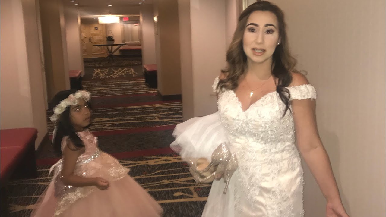SHE WAS LATE TO HER OWN WEDDING!!!