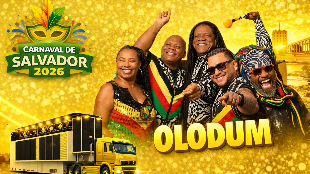 Carnaval 2026 -Olodum na Sexta Feira - Salvador Ba - 13/02