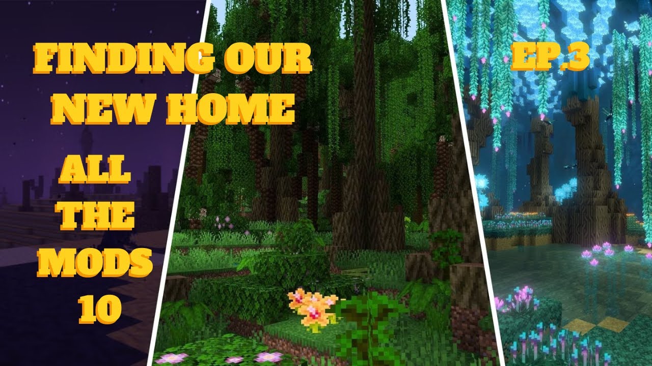 Minecraft - A Fresh Start in New Lands | Claiming Territory in ATM10 (Episode 3)