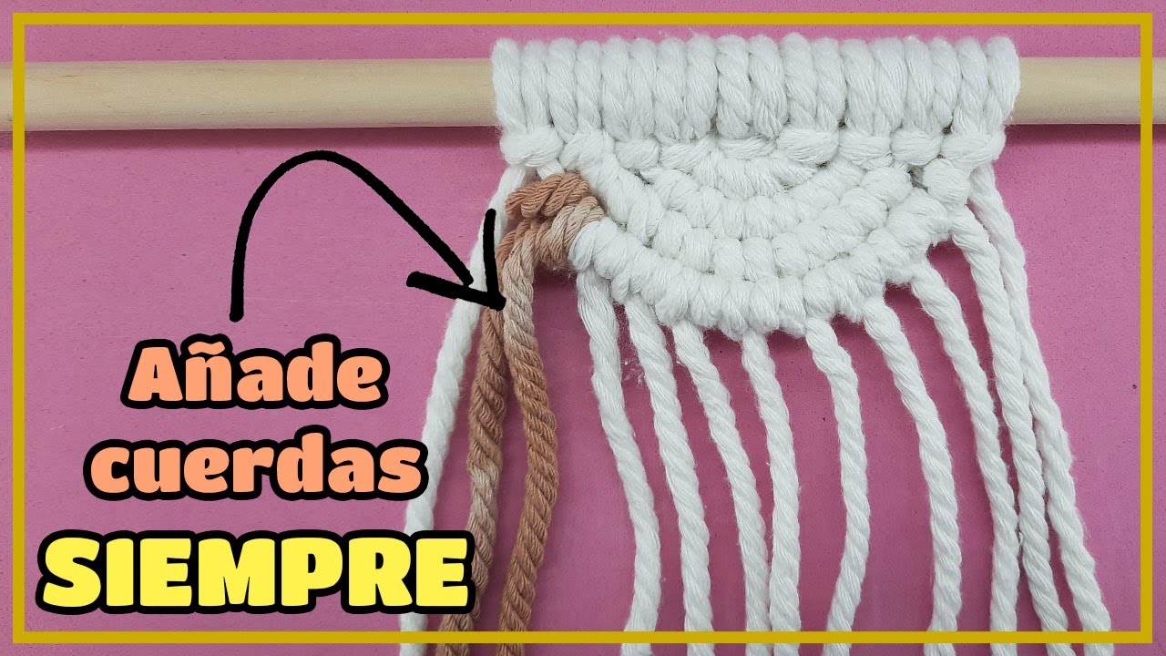 Descubre el Secreto⭐ para CREAR el Tapiz Semicircular Perfecto