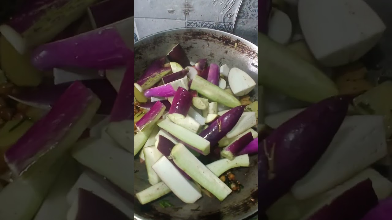Aalu baigan , chana muli gajar ke sabji ...