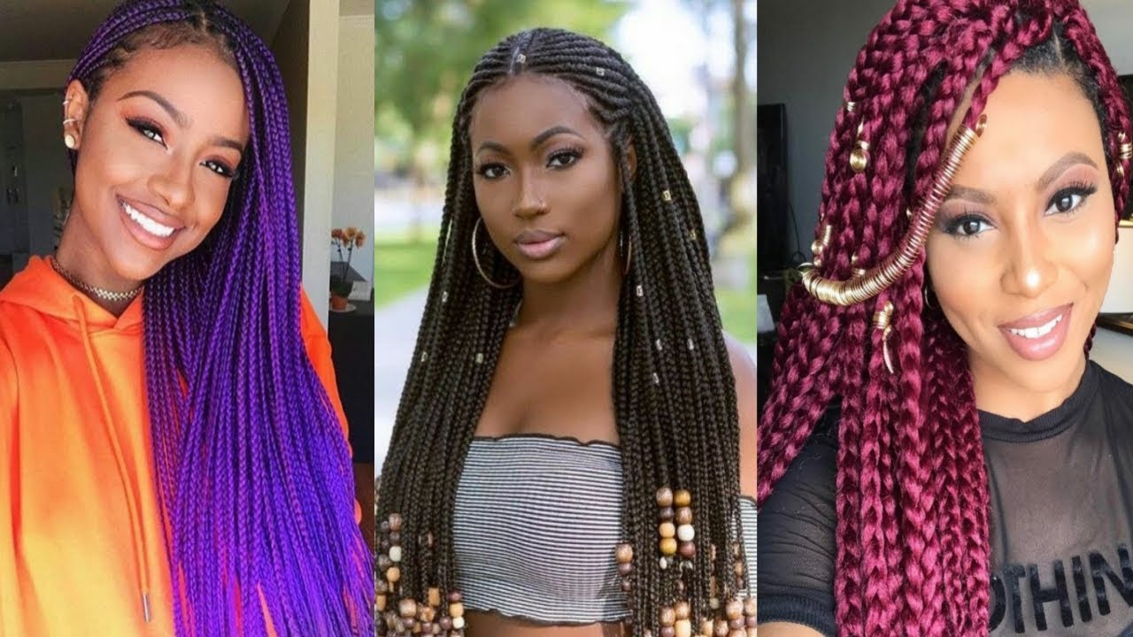 😍2019 Braided Hairstyles  For Black Women| Compilation| Hairstyle Ideas #1