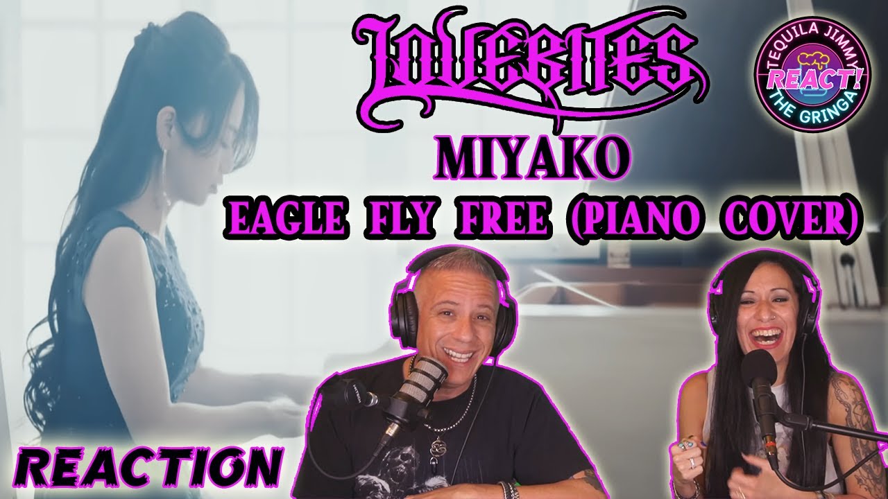 AMAZING RENDITION! - LOVEBITES MIYAKO - EAGLE FLY FREE (PIANO COVER) - REACTION