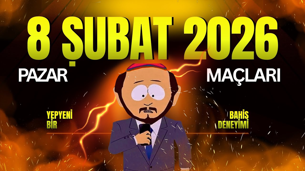 PAZAR MA&Ccedil;LARININ SAĞLAM D&Ouml;RTL&Uuml;S&Uuml;! | 8 Şubat Pazar İddaa Tahminleri | Bahisci İmam