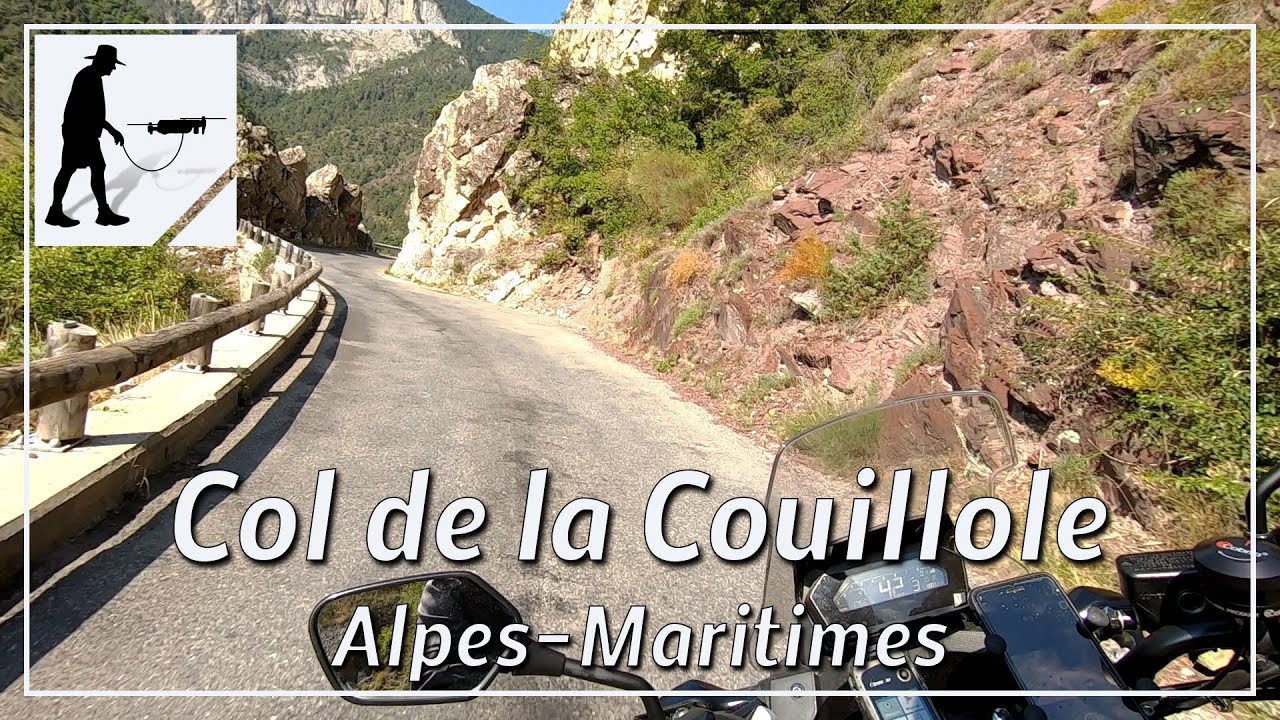 Col de la Couillole, Road M70, Maritime Alps, Provence-Alpes-C&ocirc;te d'Azur, France - by motorcycle