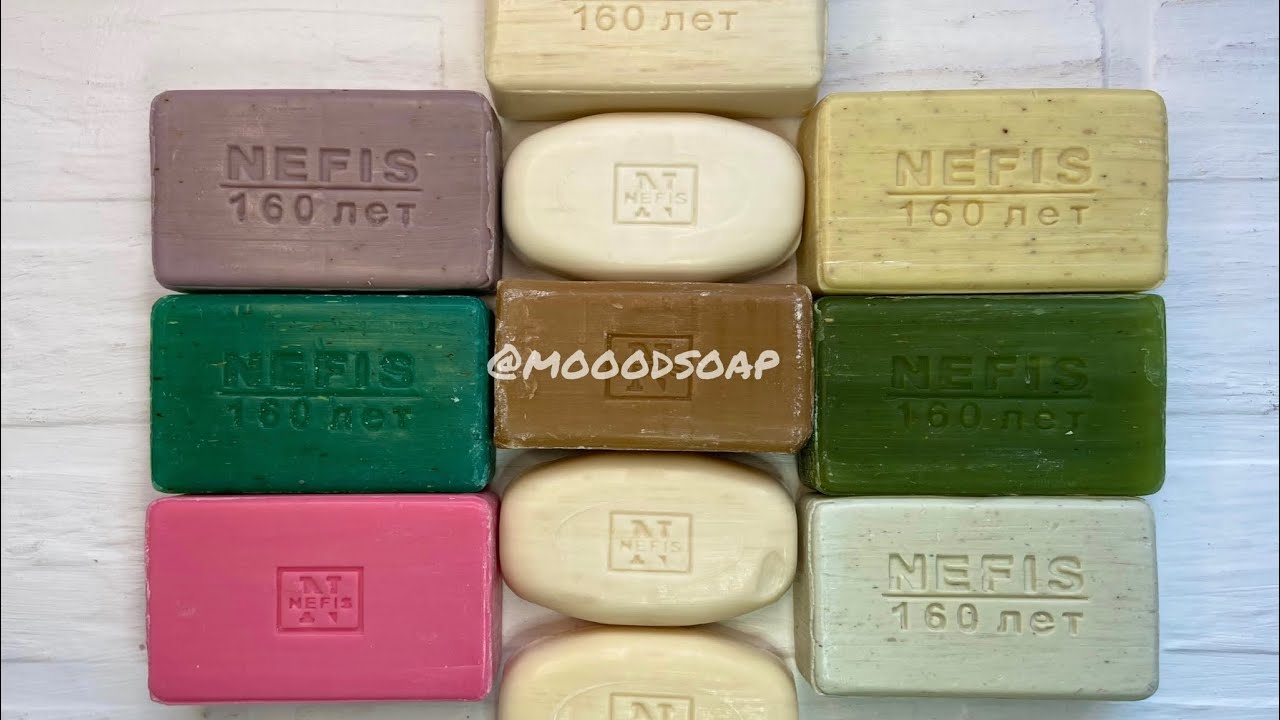 NEFIS soaps ASMR|Cutting soap|Carving soap|АСМР|Резка мыла *no talking*