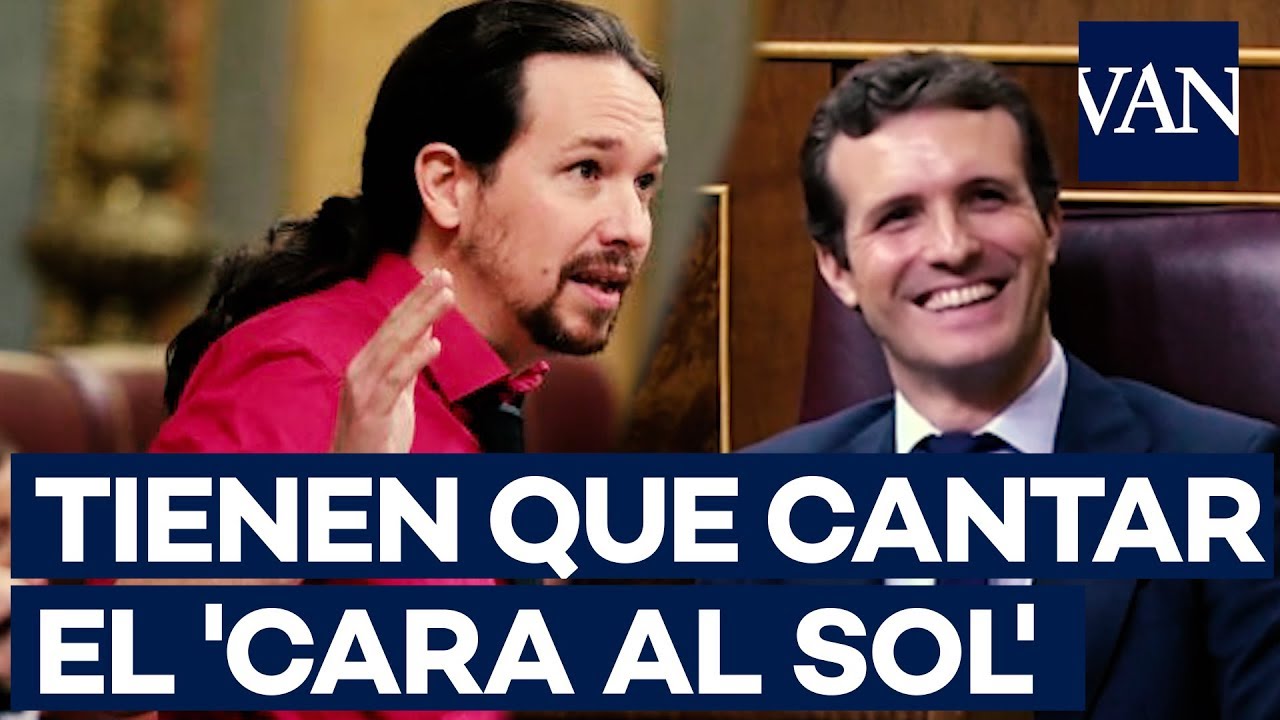 El 'zasca' de Pablo Iglesias a Pablo Casado