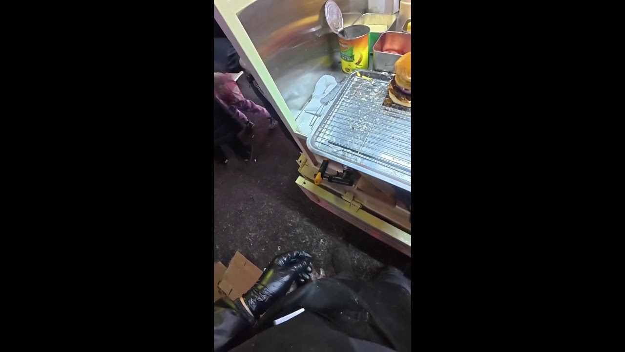 China Night Market Livestream | POV Burger Prep with Real Street Sounds