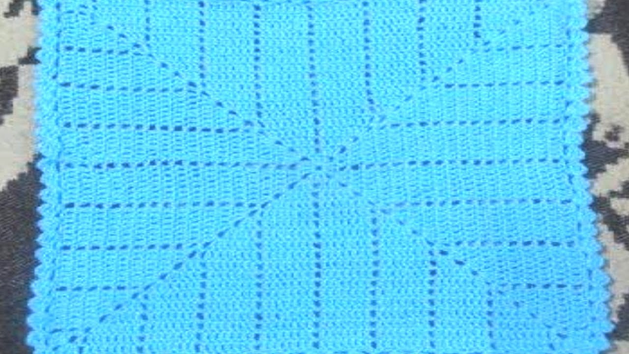 Crochet Square table mat,Bed sheet, thalposh design Hindi