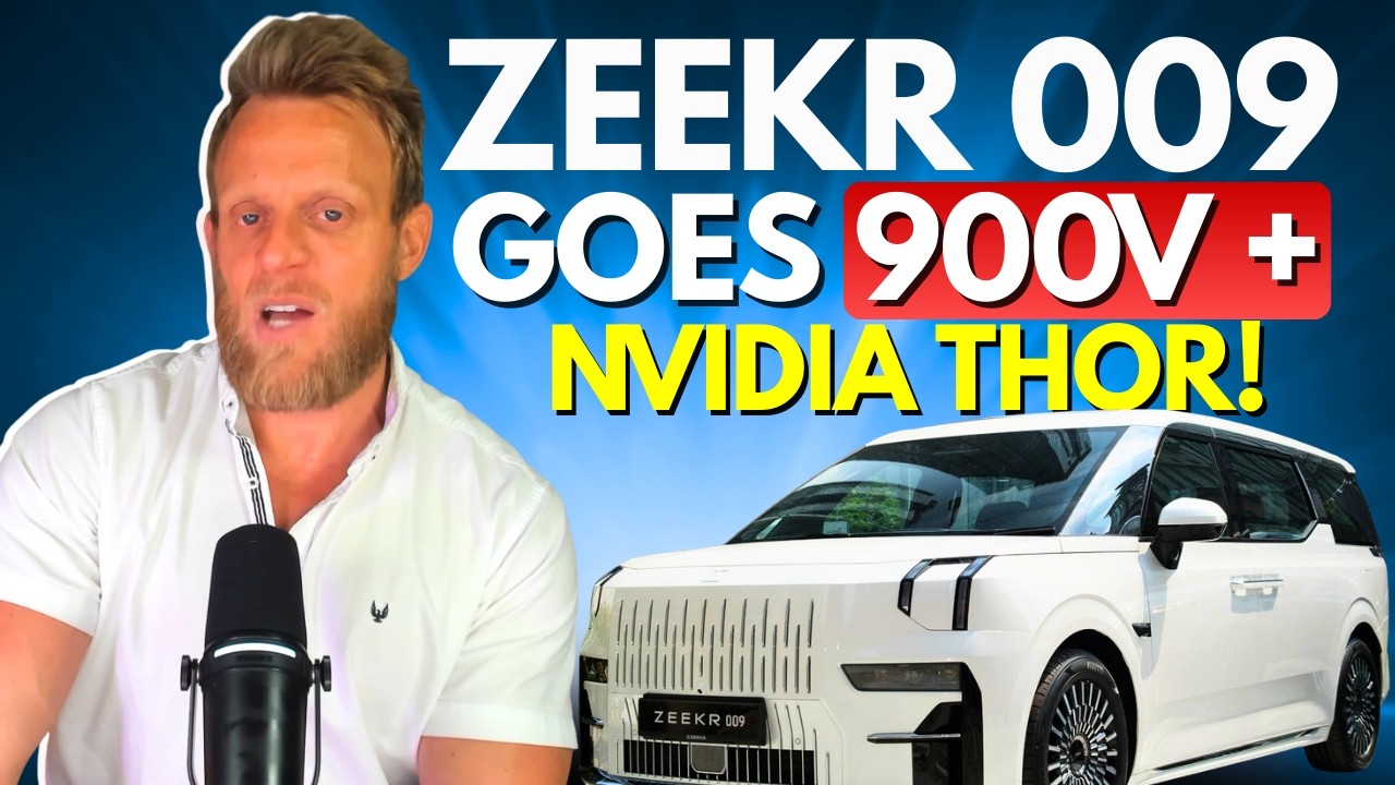 Zeekr’s 009 Upgrade Is HUGE: 900V + New AI Chip (Q2 Launch)