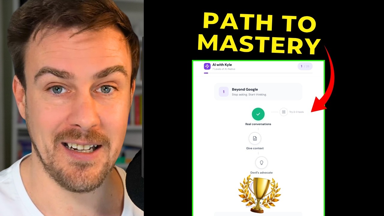 The Exact Path to Mastering AI (Most People Are Stuck at Level 1)