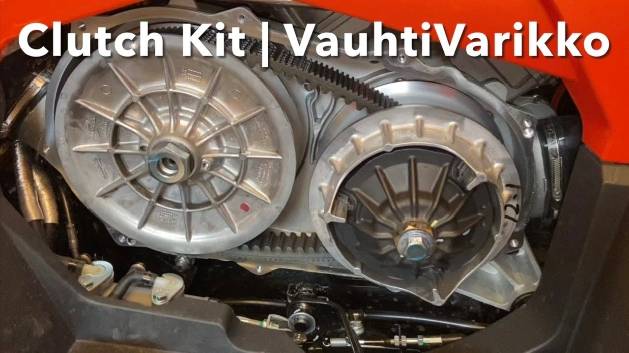 Vauhti Varikko variaattorisarjan asennus CF Moto 850 mönkijään! #vauhtivarikko #cfmoto