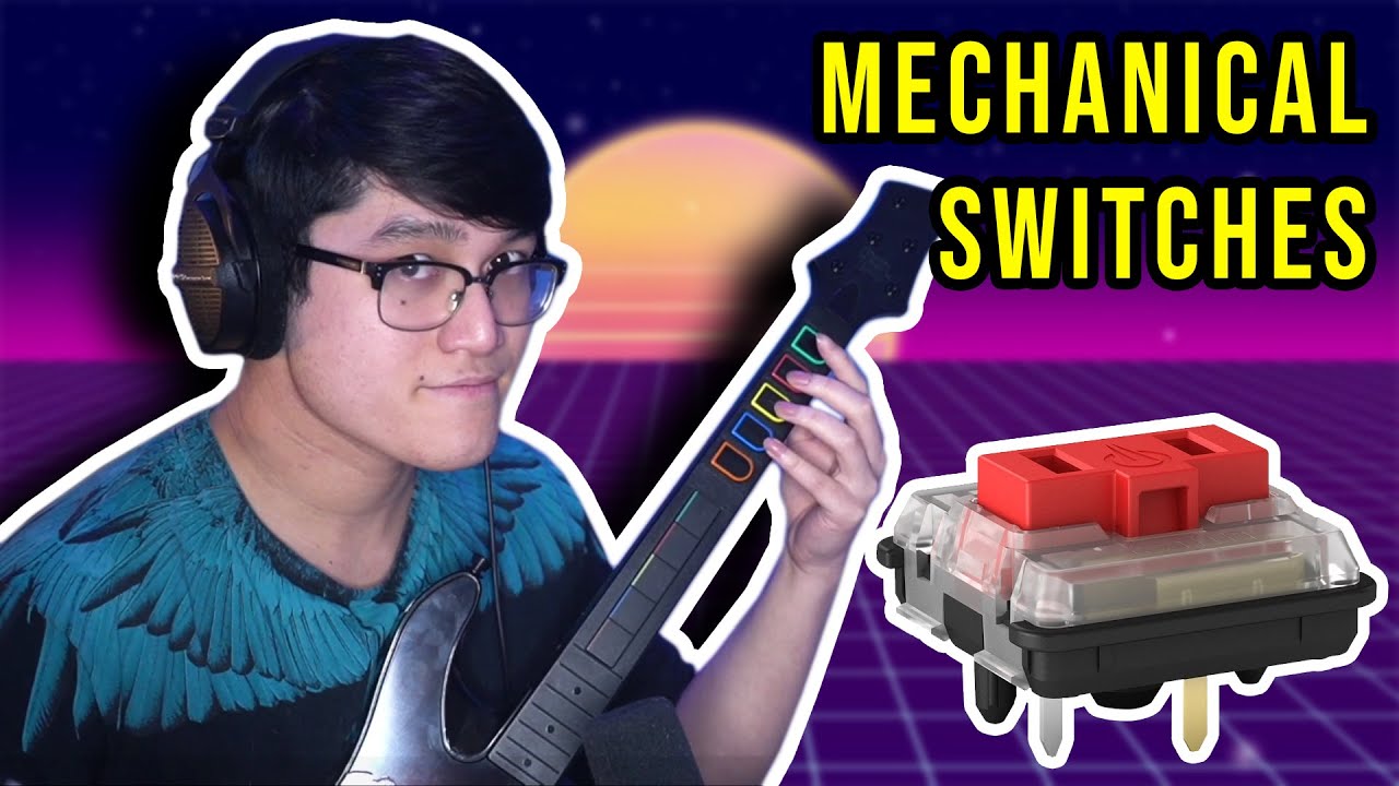 Guitar hero mechanical switch fret mod tutorial