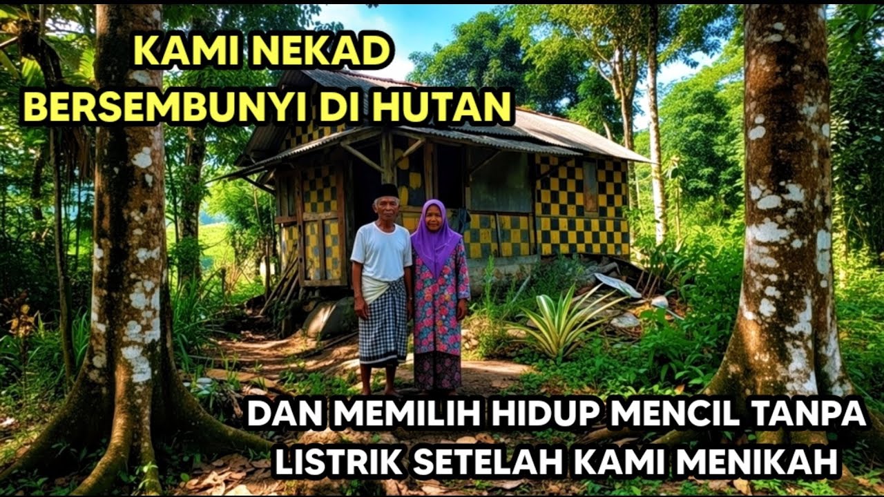 TIGA KELUARGA INI NEKAD BIKIN RUMAH TANPA LISTRIK DAN BERSEMBUNYI DALAM HUTAN