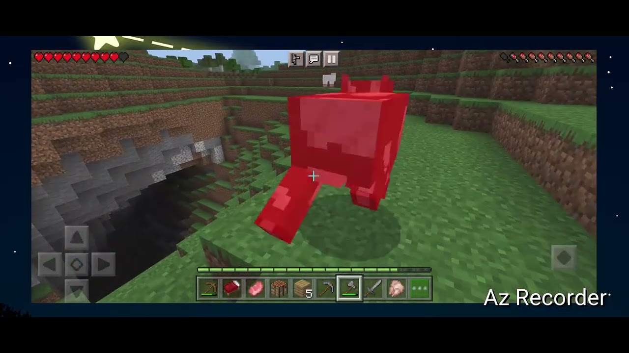 I try to made a house in mincaft