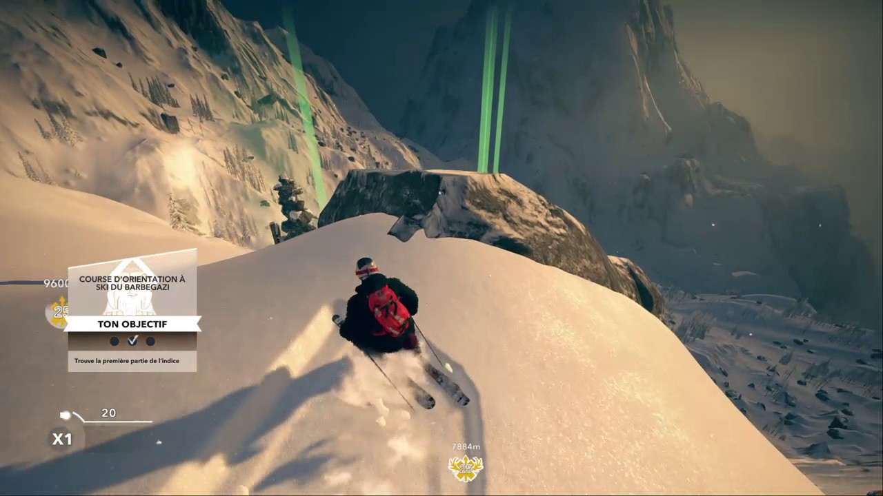 STEEP course d'orientation a ski Barbegazi