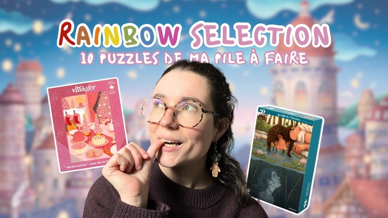 SÉLECTION COLORÉE 🌈 un arc en ciel de puzzles