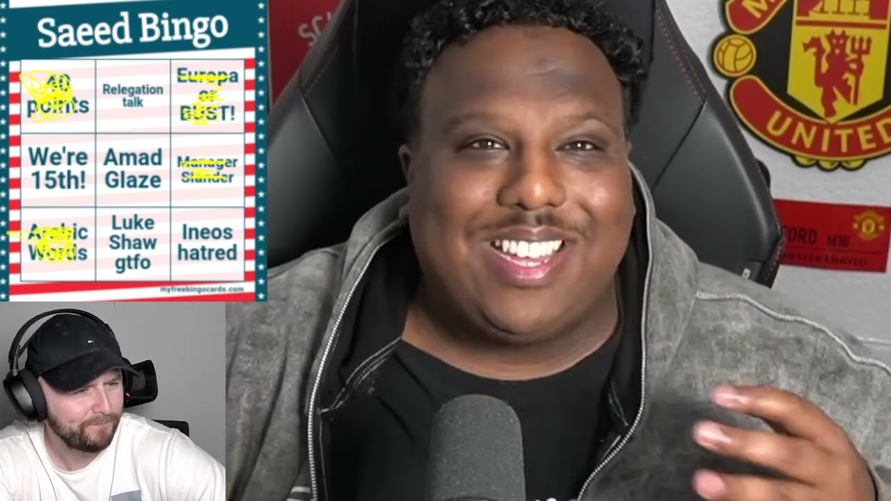 Reacting to Saeed LOST THE PLOT! BINGO TIME!