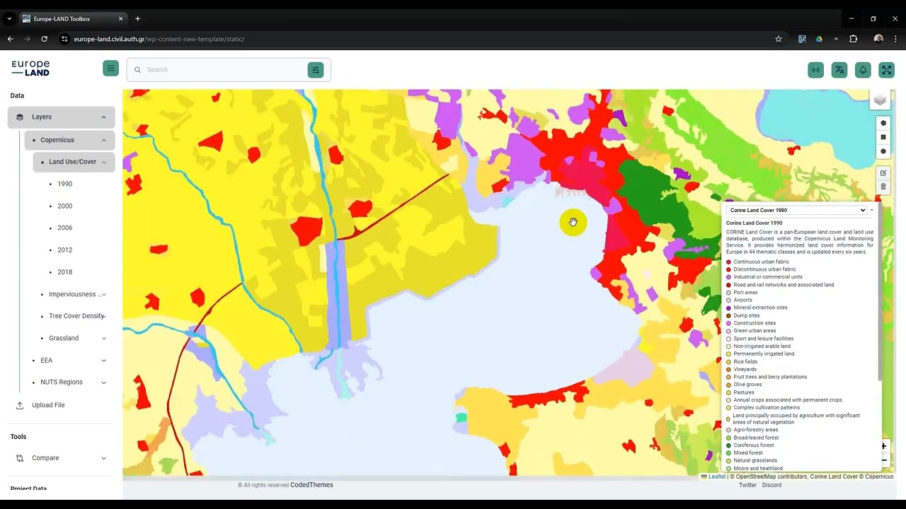 Europe-LAND Toolbox v1.6 | Video Tutorial #2 – Data