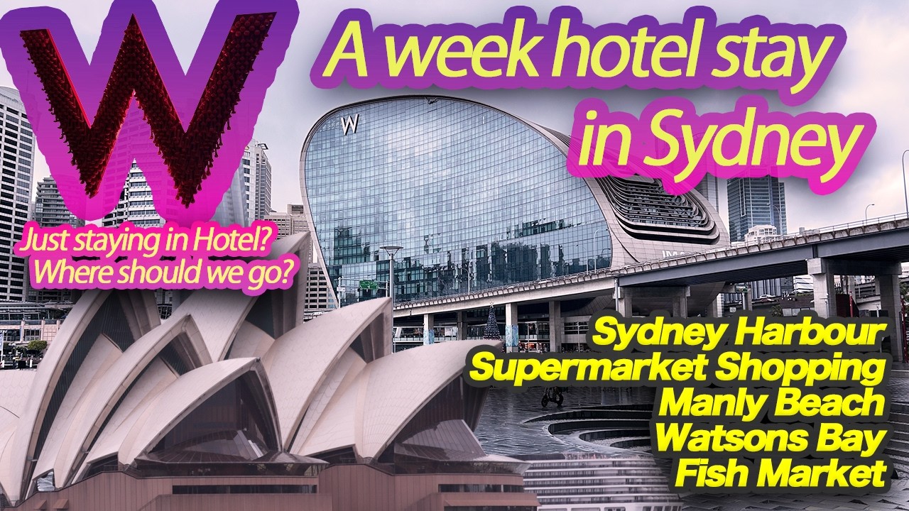 11 One week hotel stay in W Sydney #wsydney What should we do and go!? #sydney #marriott