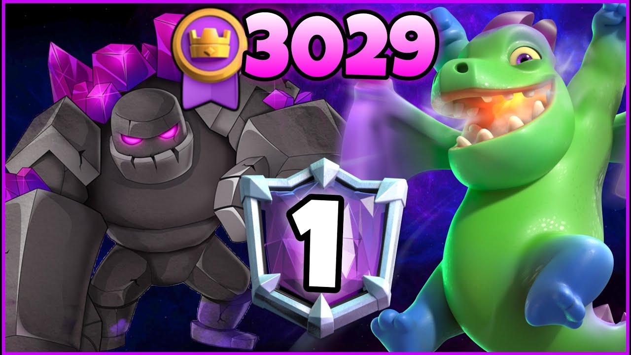 #1 IN the World🌍 Golem Beatdown Deck.!
