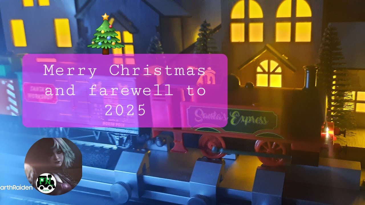 Merry Christmas and farewell to 2025 #modeltrains #modelrailway #christmas #thedawning 