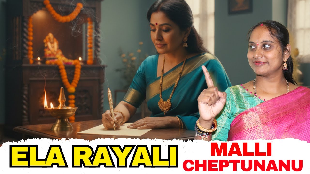 🖊️Sankalpam ela Rayali?🖊️