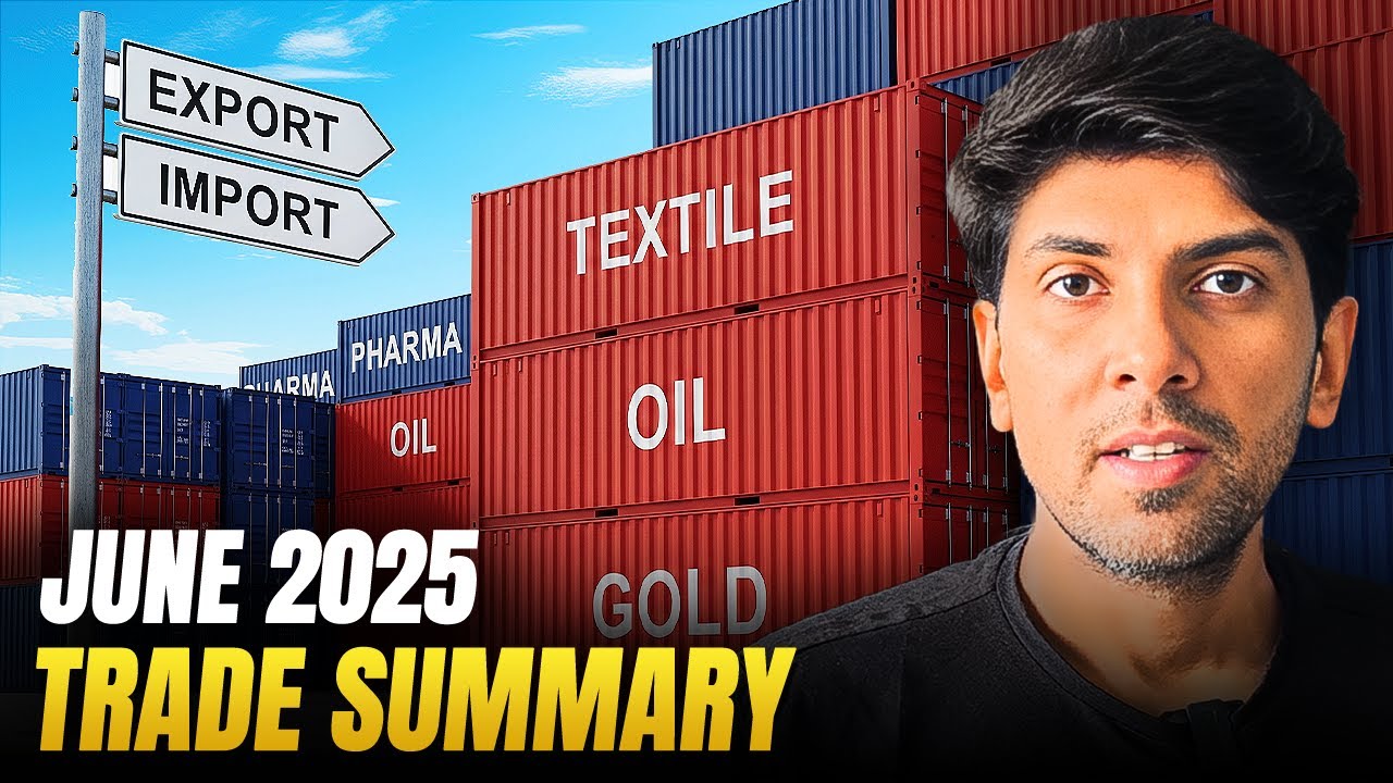Behind the Numbers: India&rsquo;s Trade in June 2025 | Markets by Zerodha Hindi