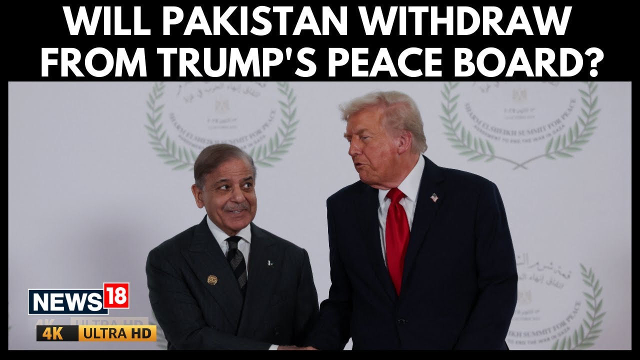 Trump Unveils Gaza Board of Peace in Davos; Pakistan Signals Troop Deployment Support | 4K