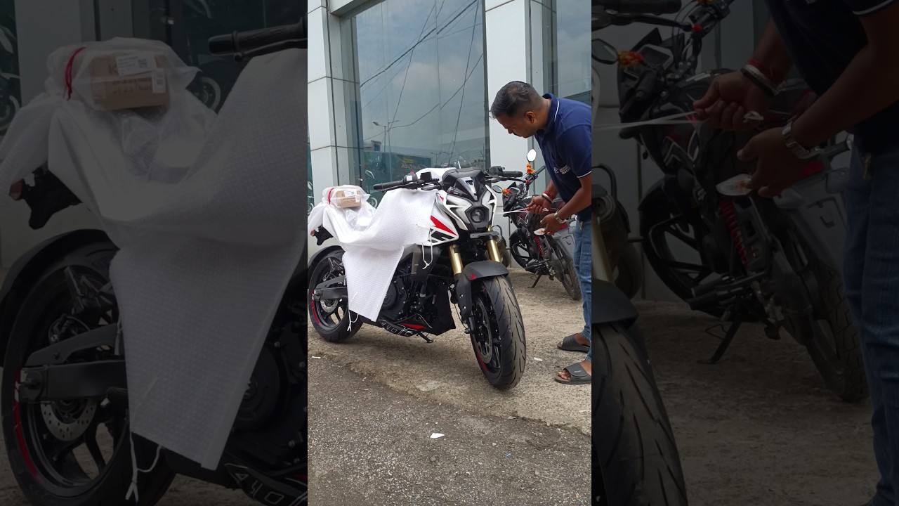 2025 BAJAJ PULSAR NS400Z OBD2-B UNBOXED✅ !! ALL NEW COLOUR K SATH 🤍!! #bajaj #pulsur #ns400z #short