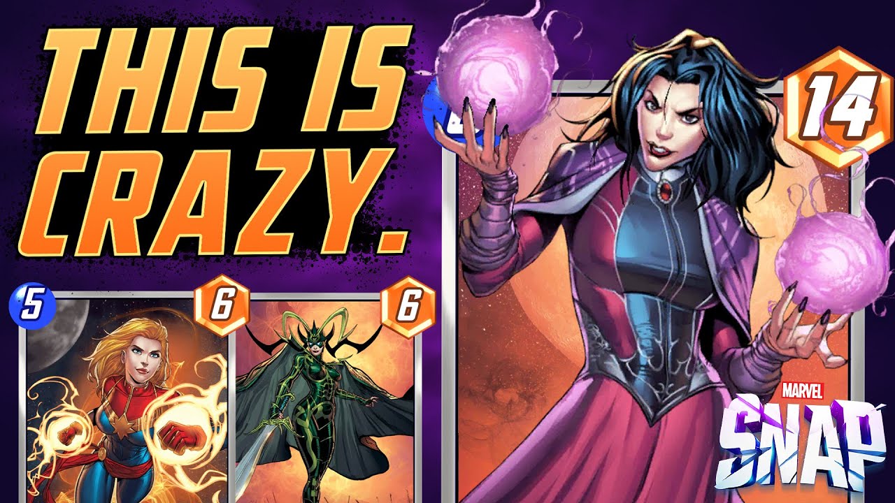 EASY MODE in Marvel Snap!? This AFK Agatha deck is crazy.