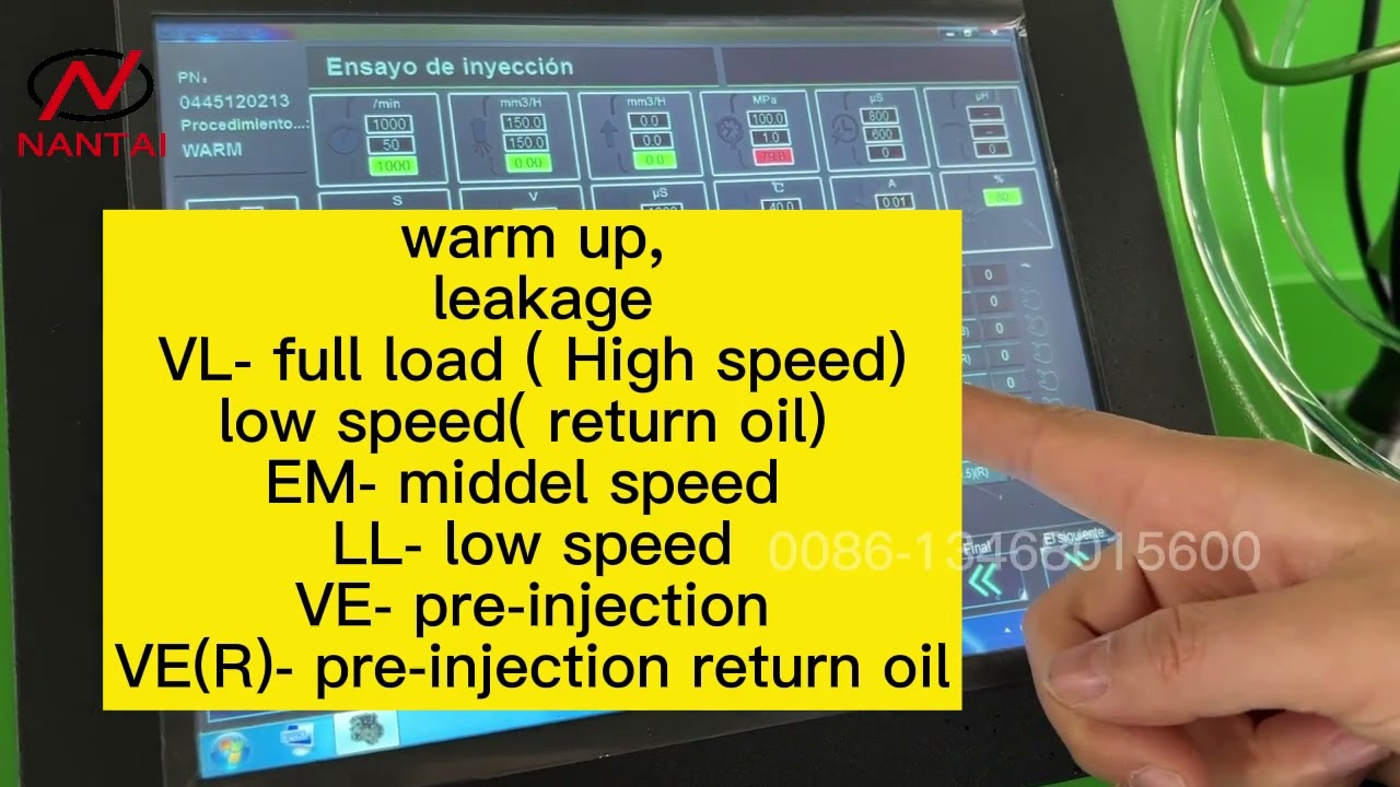 EPS208/eps 208 common rail CRDI diesel injector tester injector coding test bench