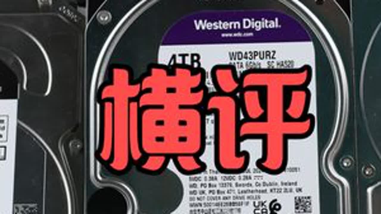 4T监控机械硬盘怎么买？三品牌机械硬盘横评 没想到吧？东芝还在！西数紫盘、希捷酷鹰、东芝硬盘横评。#数码科技 #机械硬盘 #西部数据 #希捷 #科技启示录