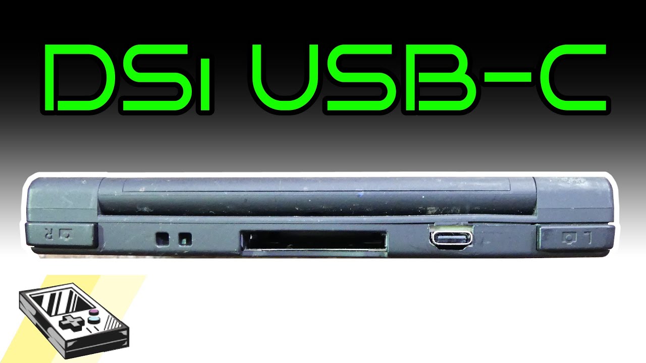 USB-C modding the Nintendo DSi
