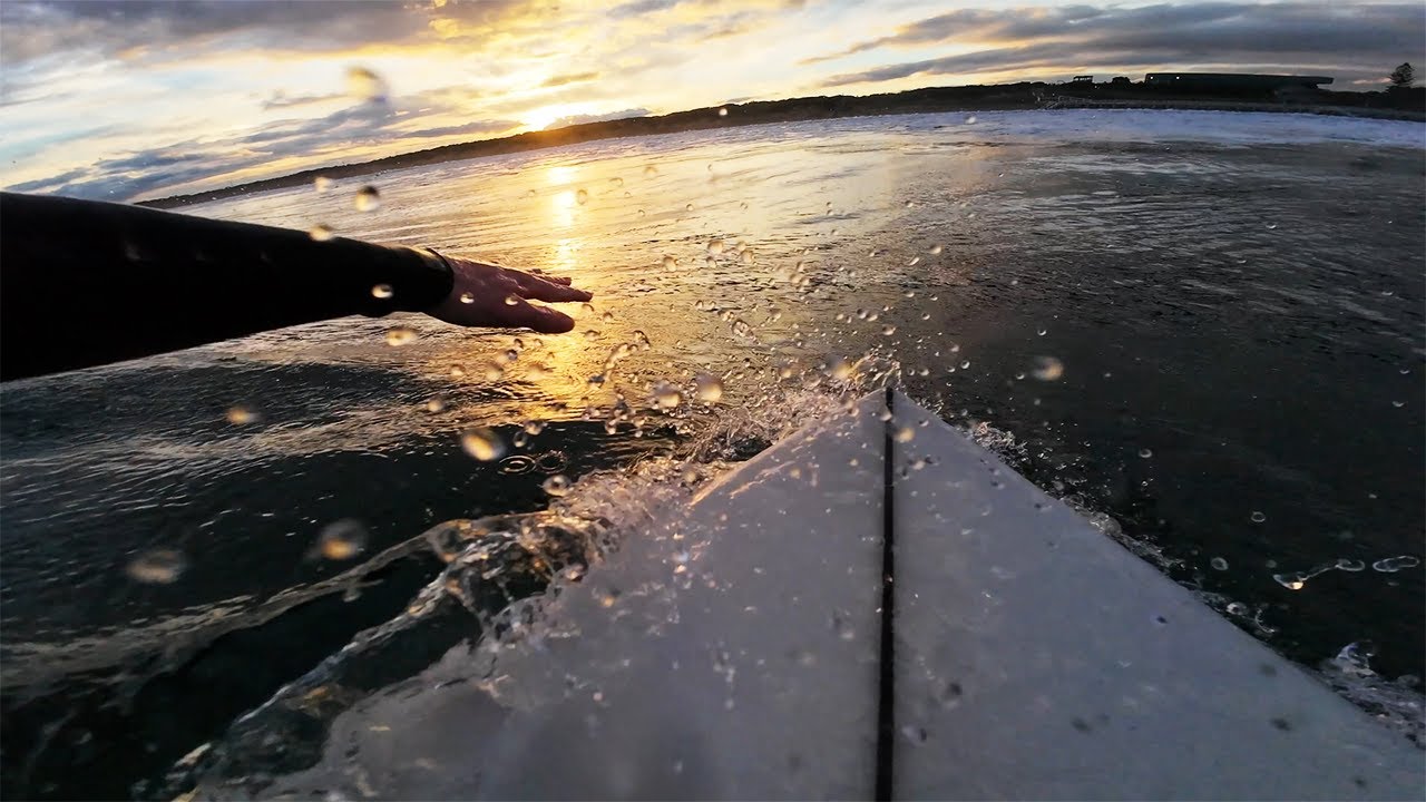 Sunset Surf at Ocean Grove Victoria| DJI OSMO ACTION 4 POV