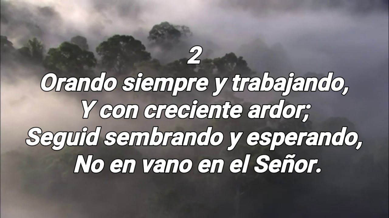 OBREROS EN LA MIES DE CRISTO; HIMNO #285(Pista). DEL HIMNARIO SELECCIONADO DE LA IGLESIA DE DIOS