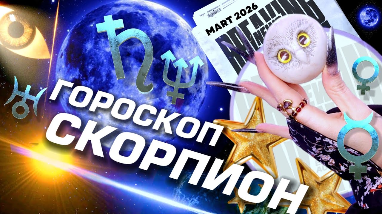 ⭐️🔭 СКОРПИОН - ГОРОСКОП НА МАРТ | ГЛАВНЫЕ НОВОСТИ ИЗ КОСМОСА | СИЛА ПЕРЕМЕН | НЕЖНЫЙ АСТРОЛОГ