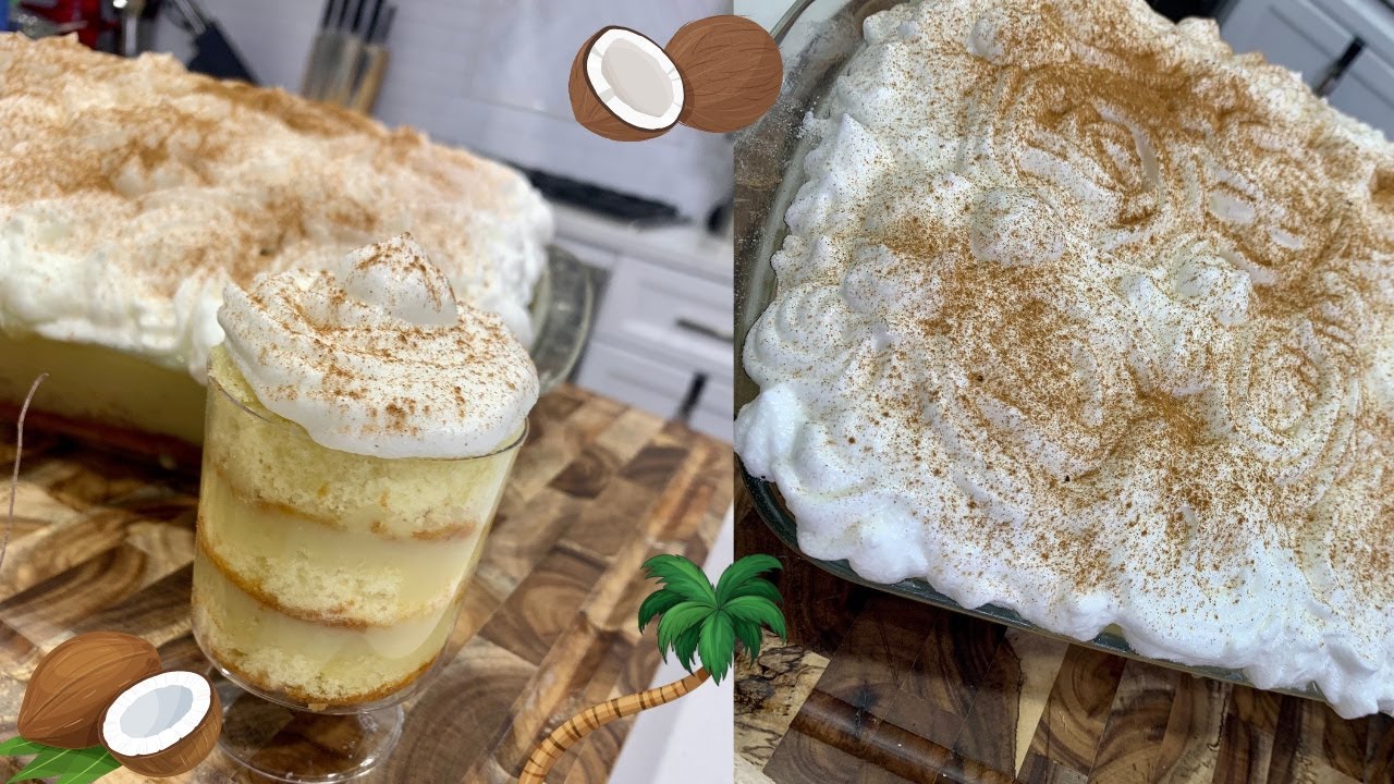 BIENMESABE (COCONUT CREAM CAKE)!🥥🌴😋