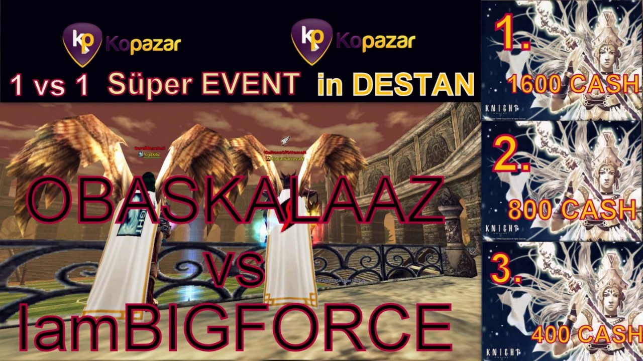 KoPazar Sponsorluğu ile  [ 1 VS 1 EVENT ] Warrior's AND Rogue's
